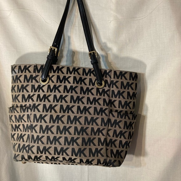 Michael Kors Signature Tote LOGO SHOULDERBAG MK - Picture 5 of 11